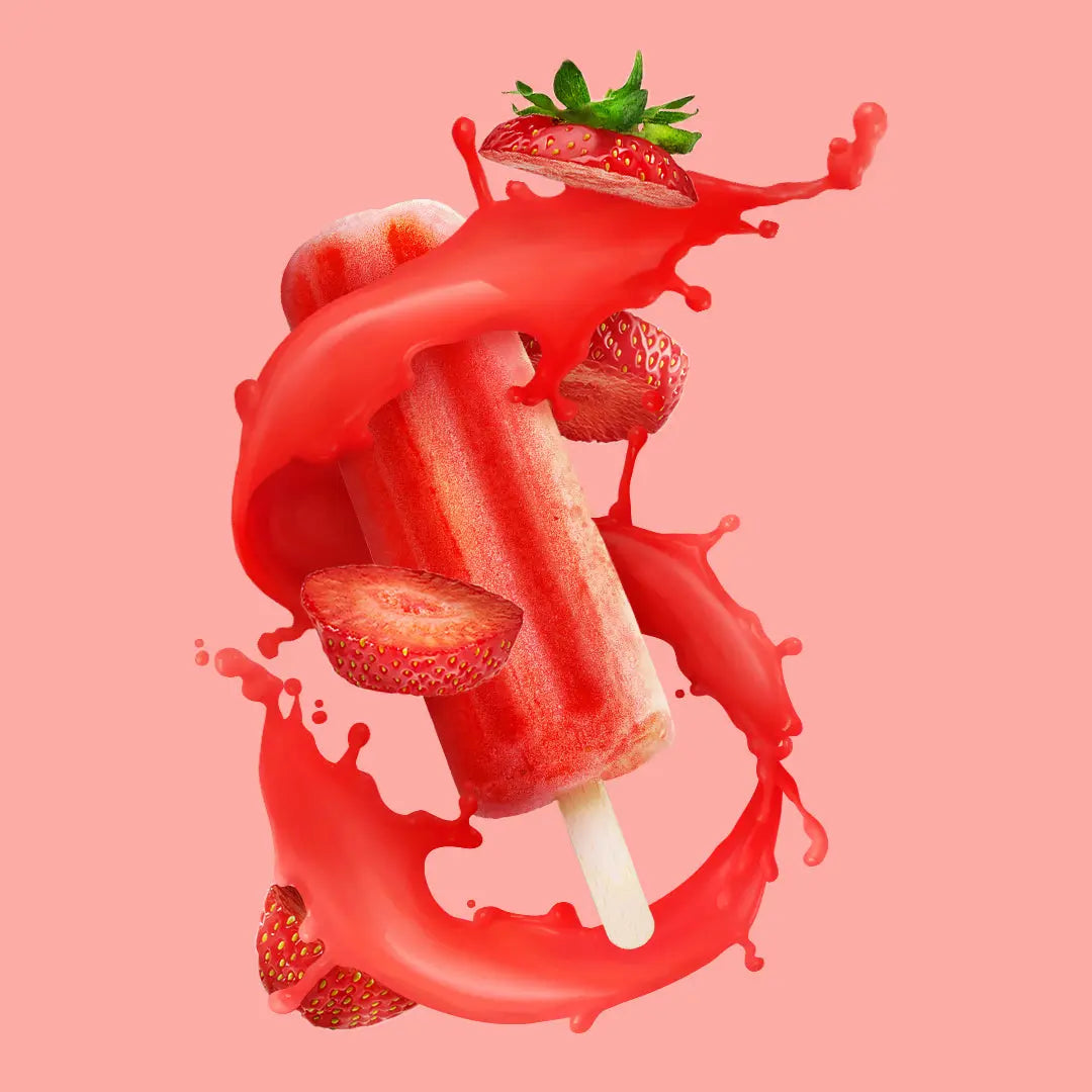 Strawberry Fruit Pops